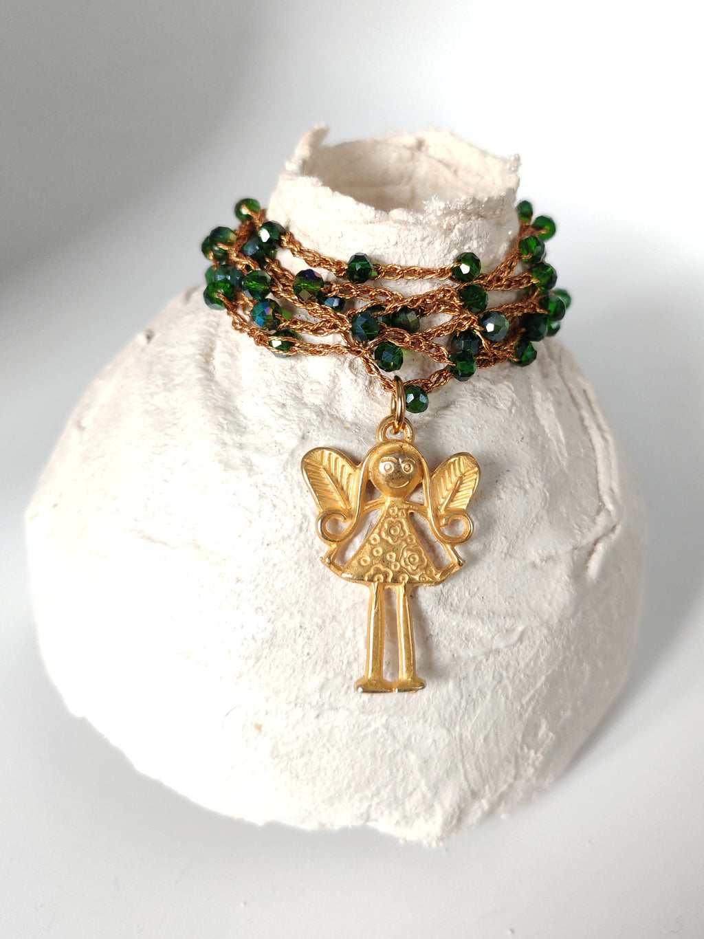 Collana donna con le ali simbolo di libertà