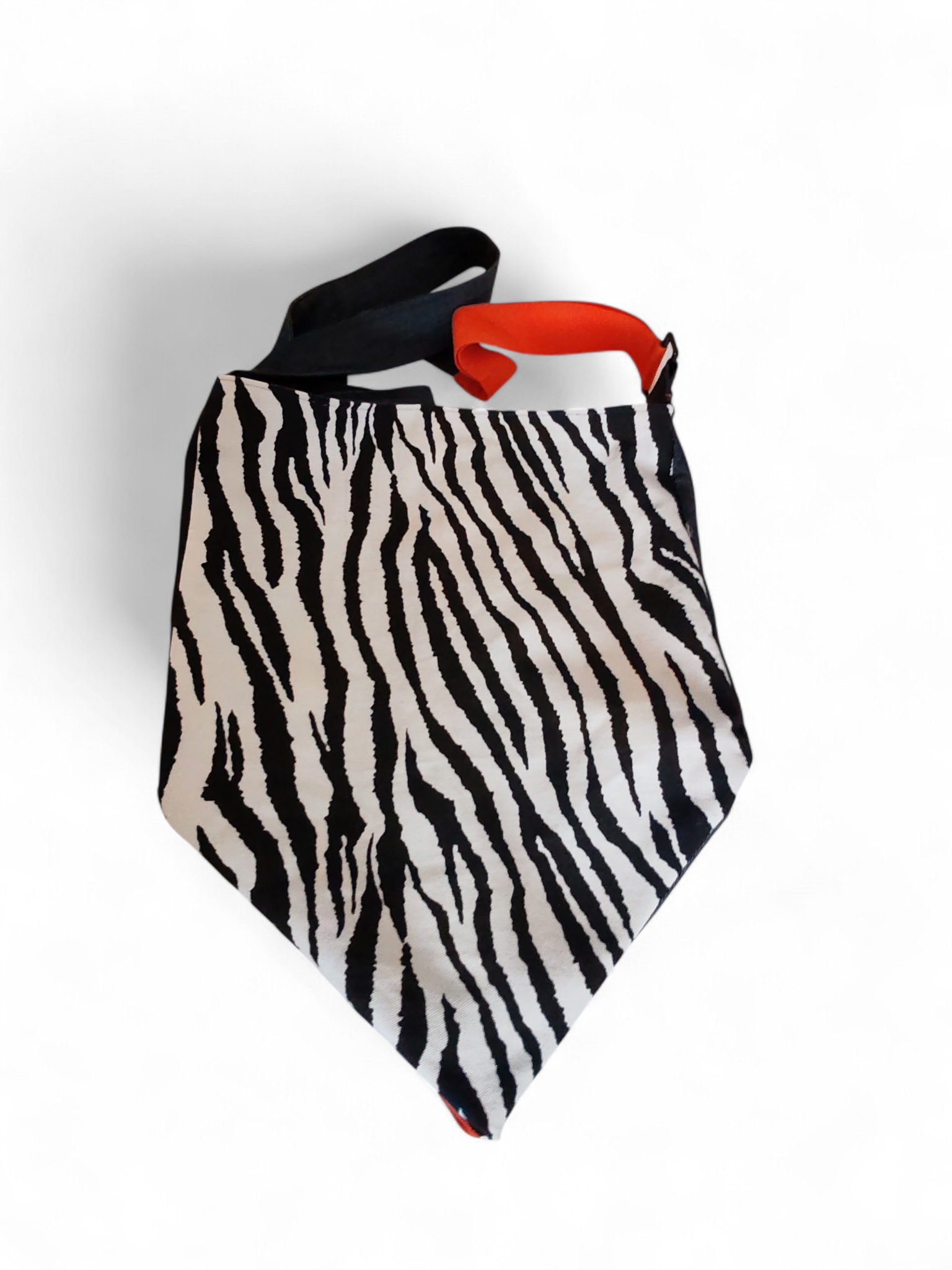 Borsa zebra e jeans double face