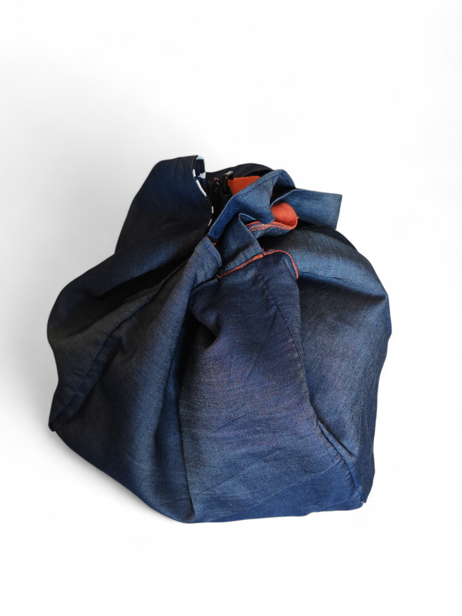 Borsa zebra e jeans double face