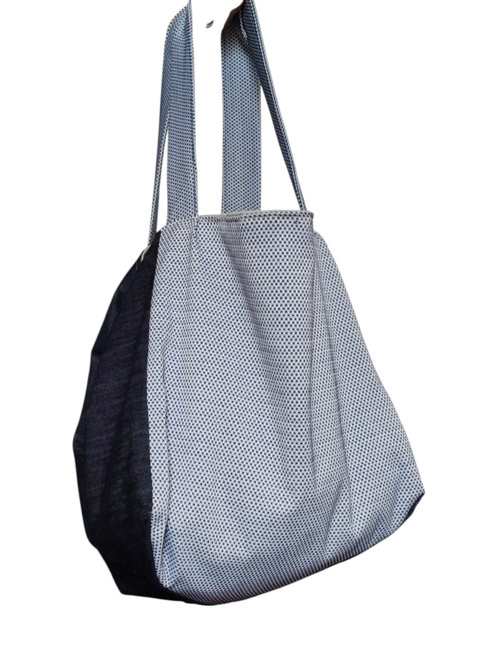 Borsa double face blu