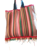 Borsa in yuta multicolore