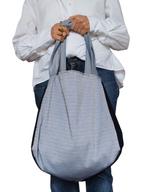 Borsa double face blu
