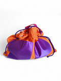 Borsa in lino e raso