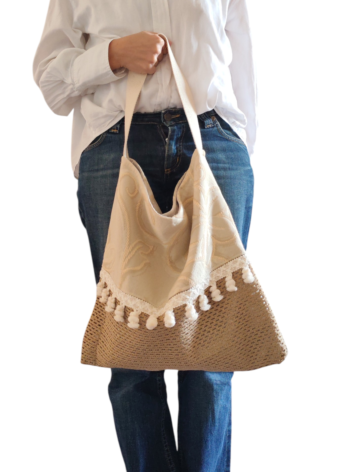 Borsa con passamaneria