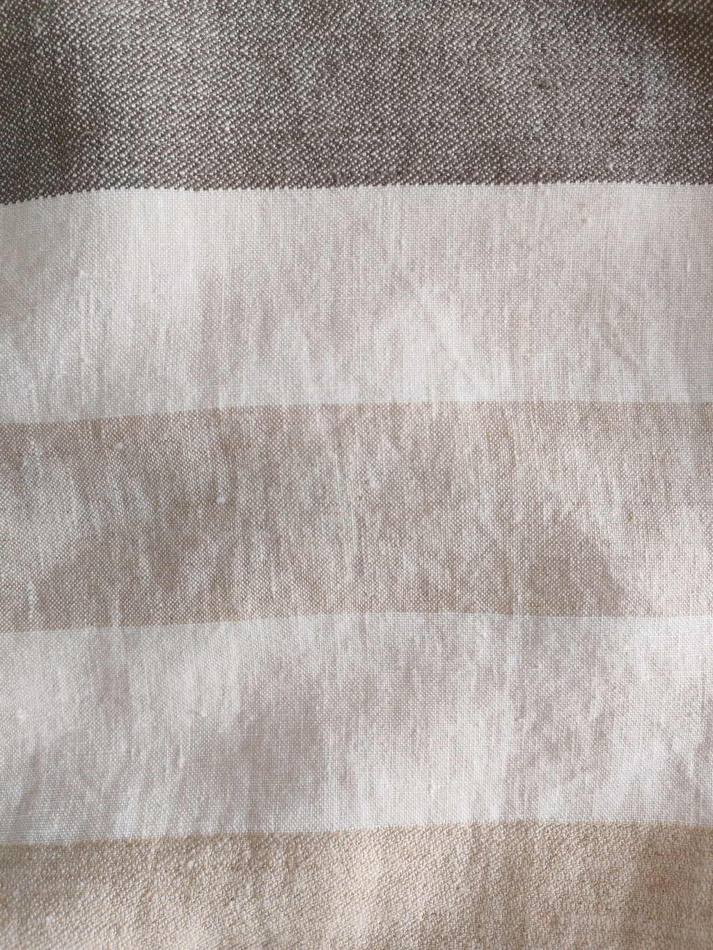 Borsa in lino a righe