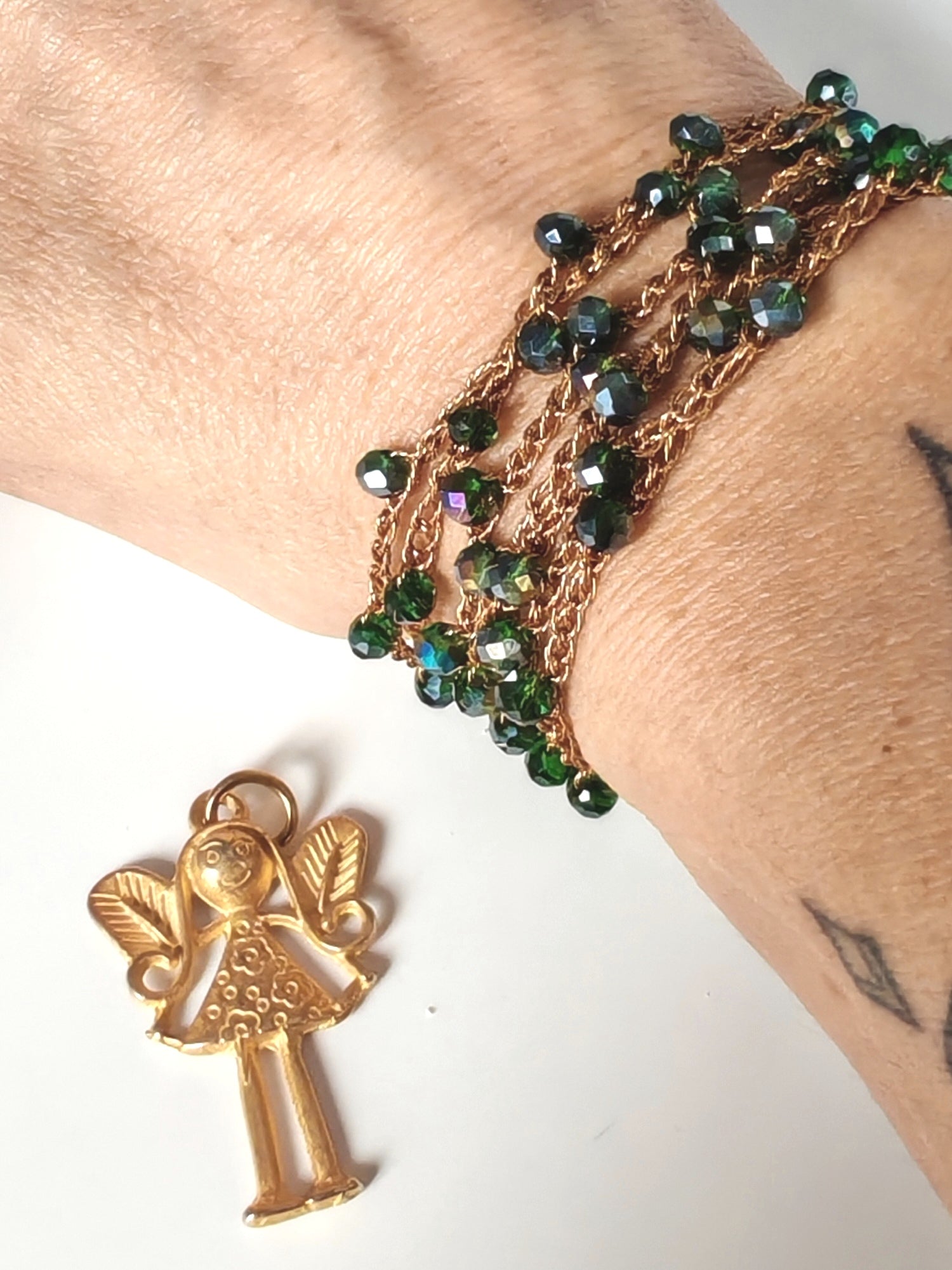 Collana donna con le ali simbolo di libertà