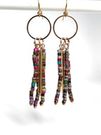 Orecchini multicolori