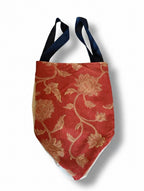 Borsa zaino double face jeans leggero e fantasia