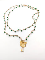 Collana donna con le ali simbolo di libertà