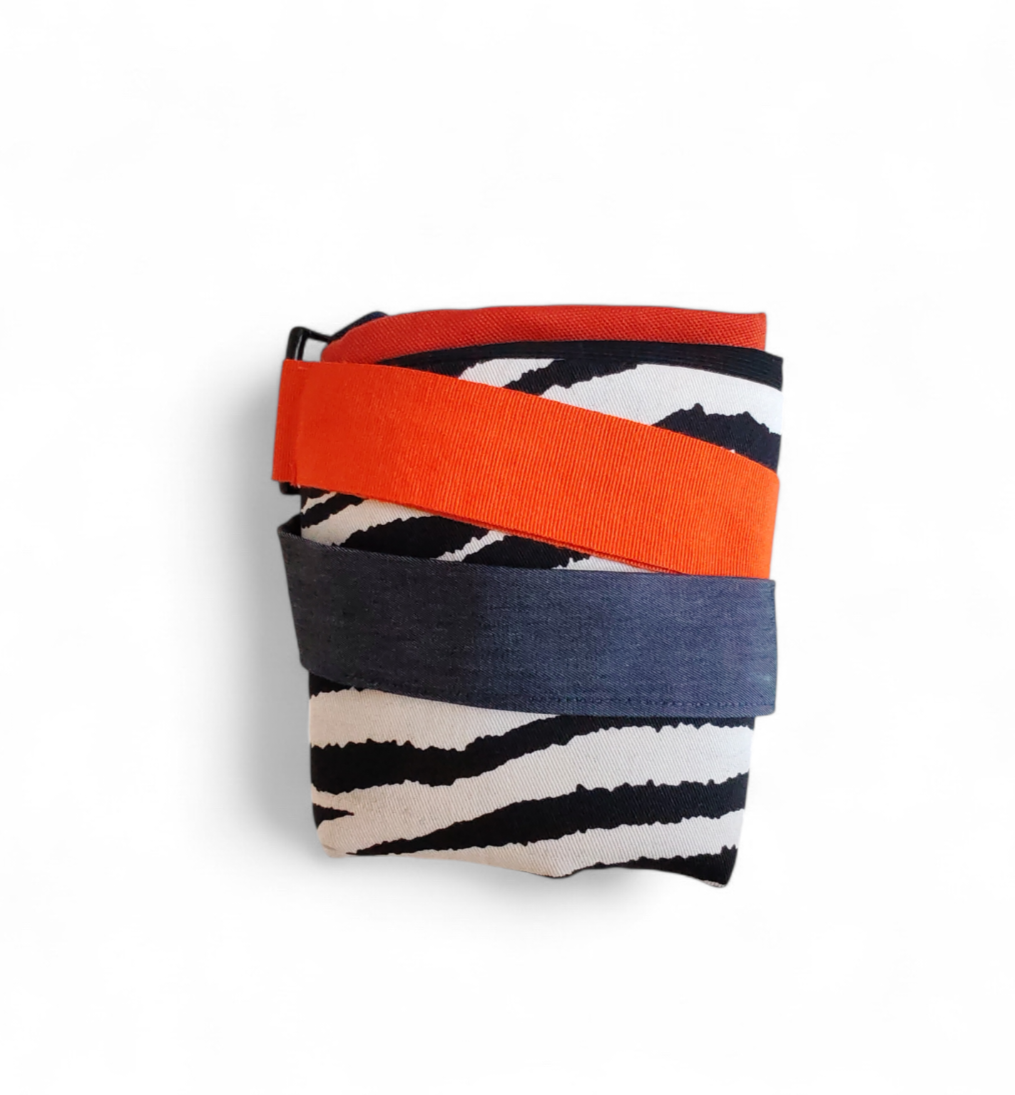 Borsa zebra e jeans double face