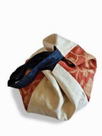 Borsa zaino double face jeans leggero e fantasia
