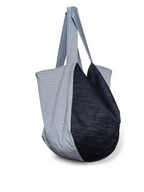 Borsa double face blu