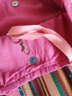 Borsa in yuta multicolore