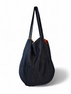 Borsa zaino double face jeans leggero e fantasia
