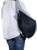 Borsa double face blu