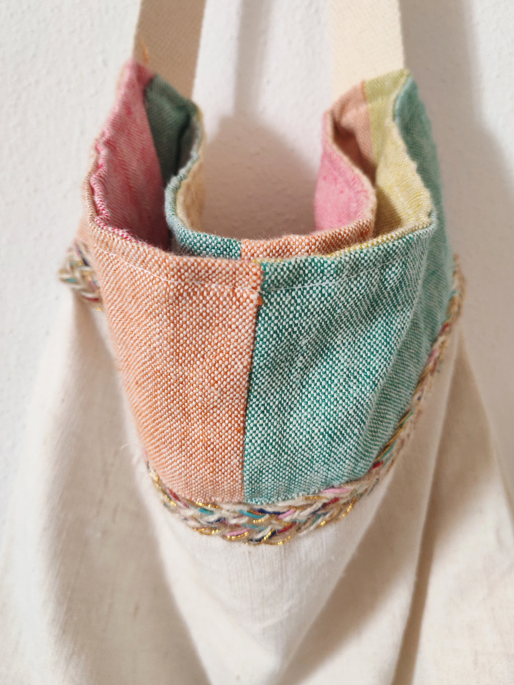 Borsa in lino e canapa