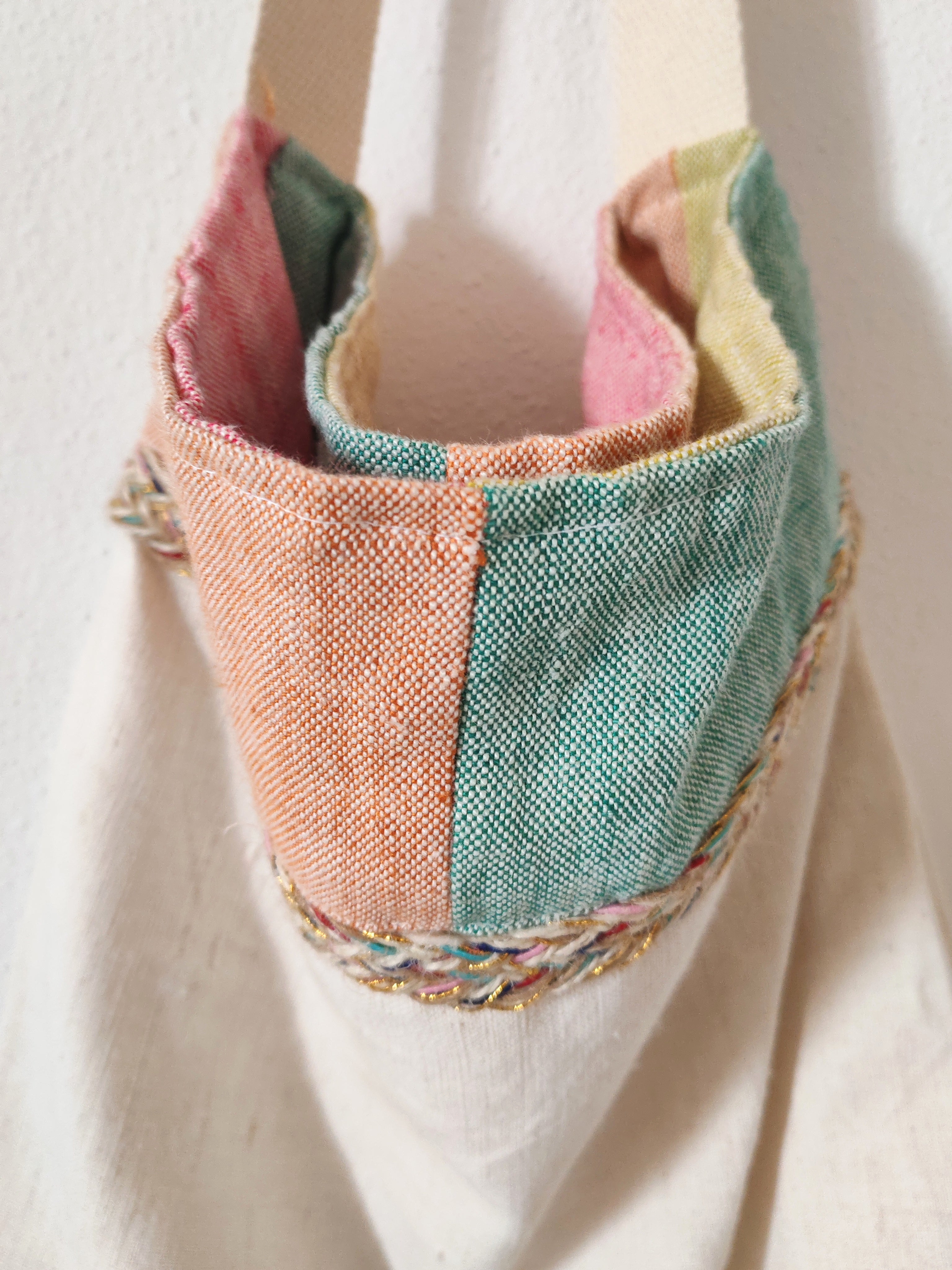 Borsa in lino e canapa